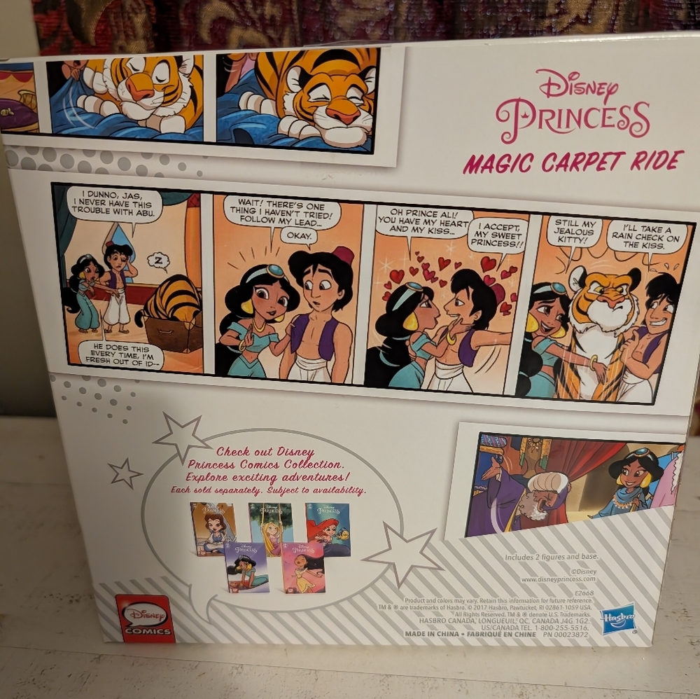 Disney Princess - Jasmine and Ali - Magic Carpet Ride - Poseable Comic Selection - Picture 3 of 3